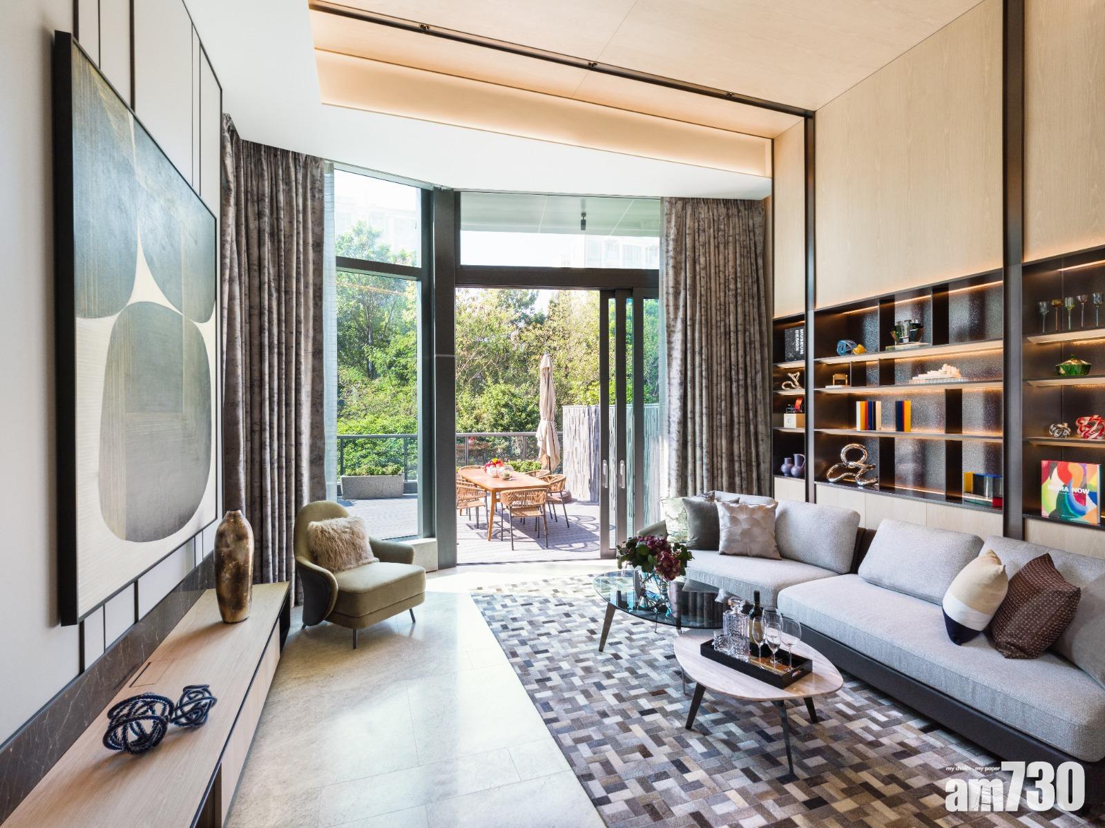 The Manor by Le Pont 17號 Premium House 實用面積2,762平方呎,連816平方呎花園及500平方呎天台。
