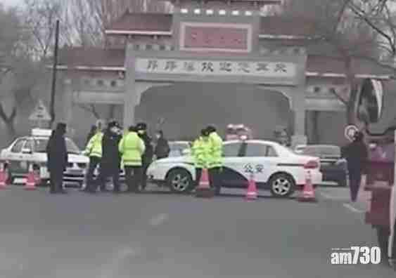 齊齊哈爾市昂昂溪區今日封城,禁止進出。(互聯網)