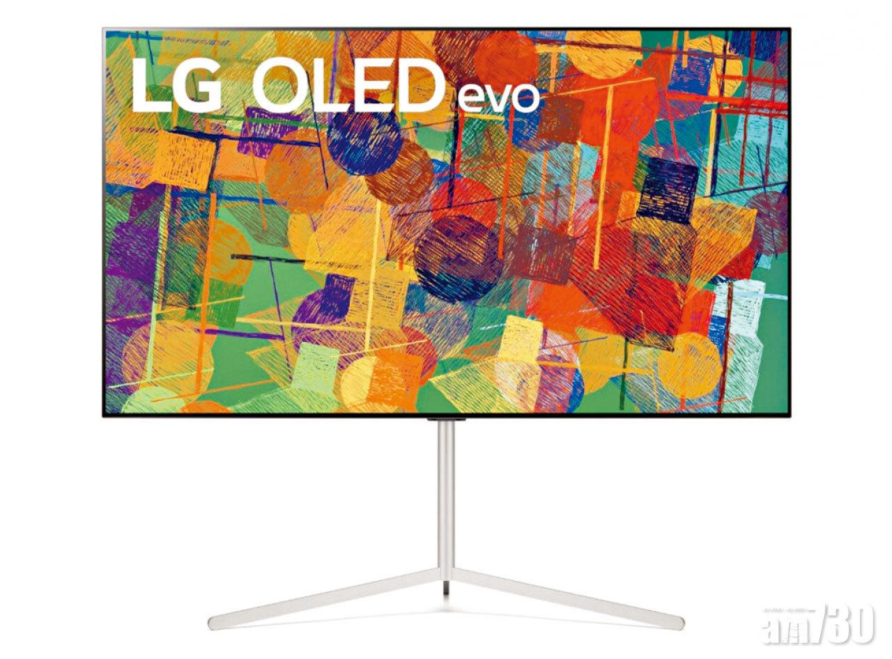 LG G1 OLED evo TV可對應Gallery Stand電視支架。