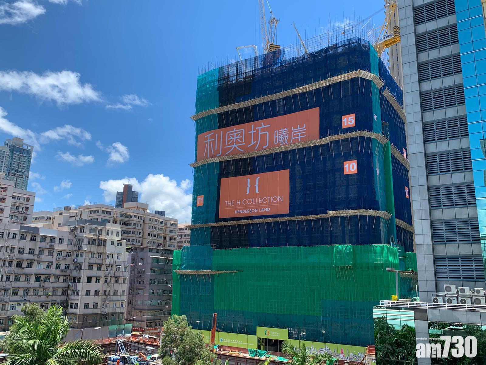 利奧坊.曦岸開售至今累售225伙,佔可發售單位288伙逾78%,套現約13億元。