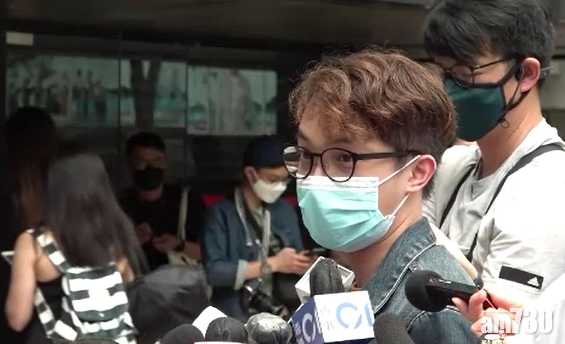 陳皓桓質疑如果民陣屬「非法社團」,何以警方一直與「非法社團」合作。(港台影片截圖)