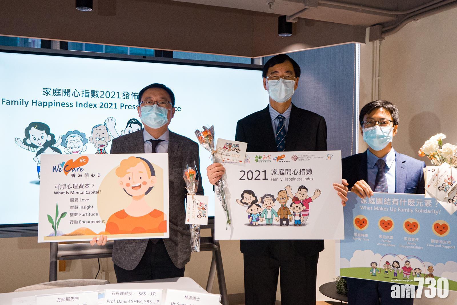 調查顯示,家庭開心指數稍升,新冠疫情下被迫「困獸鬥」,反而增加家人溝通。