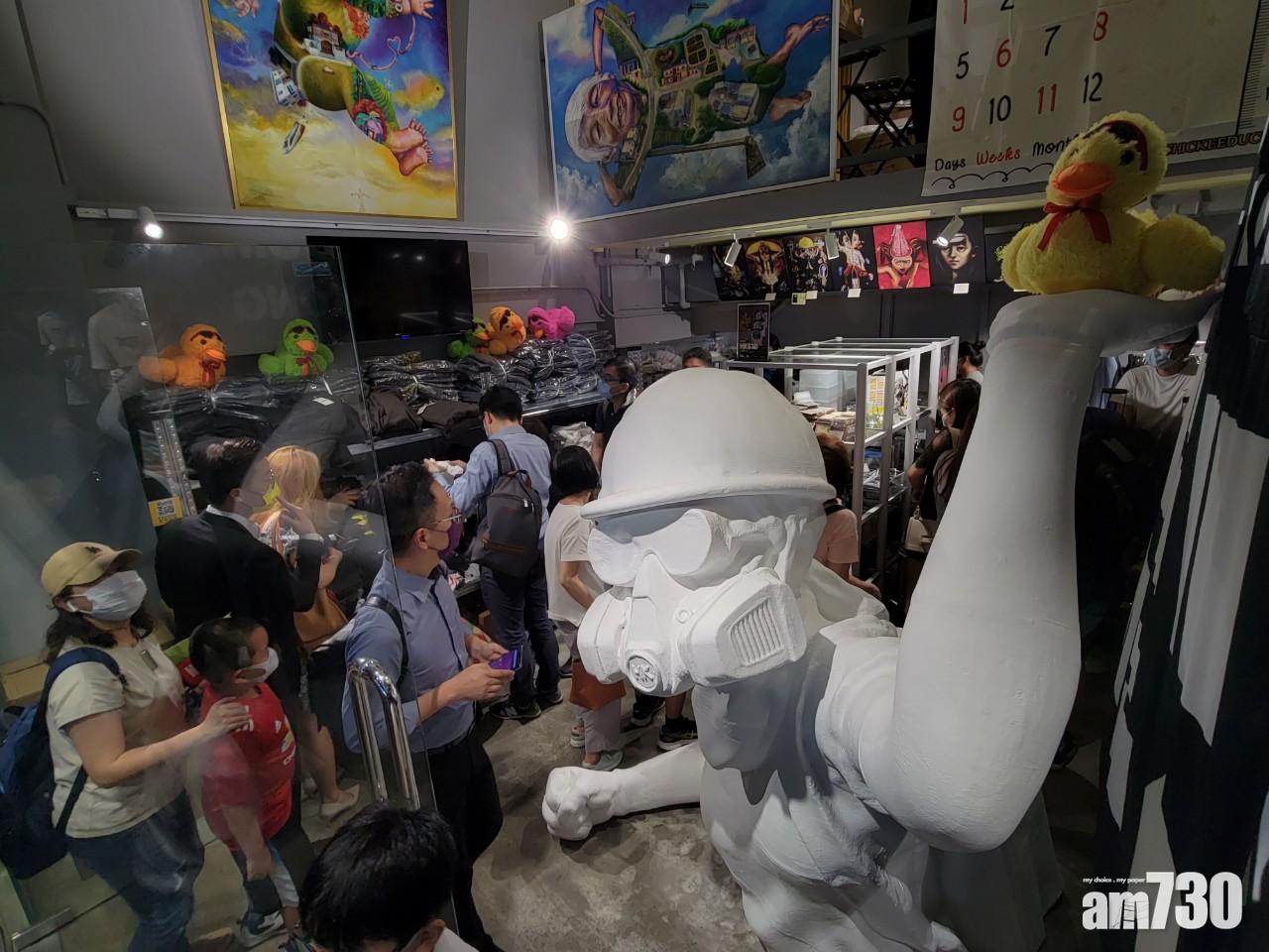 該店解封後繼續營業。(林俊源攝)