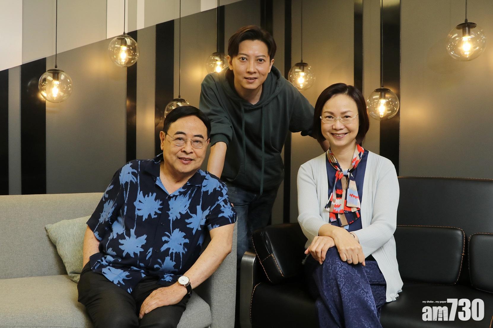 張炳強、梁偉德和袁淑珍大談配音員必須煉成的「特異功能。」(林俊源攝)