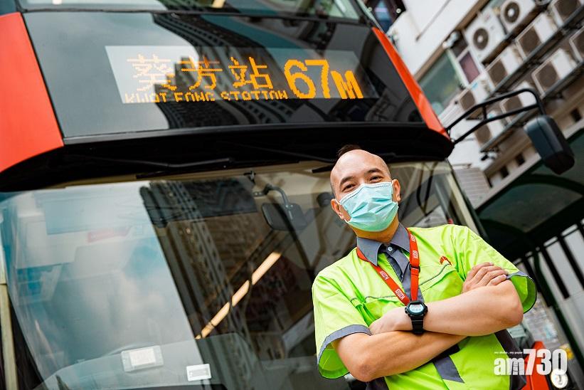 窮追疑犯的九巴車長勞汝釗。 (資料圖片)