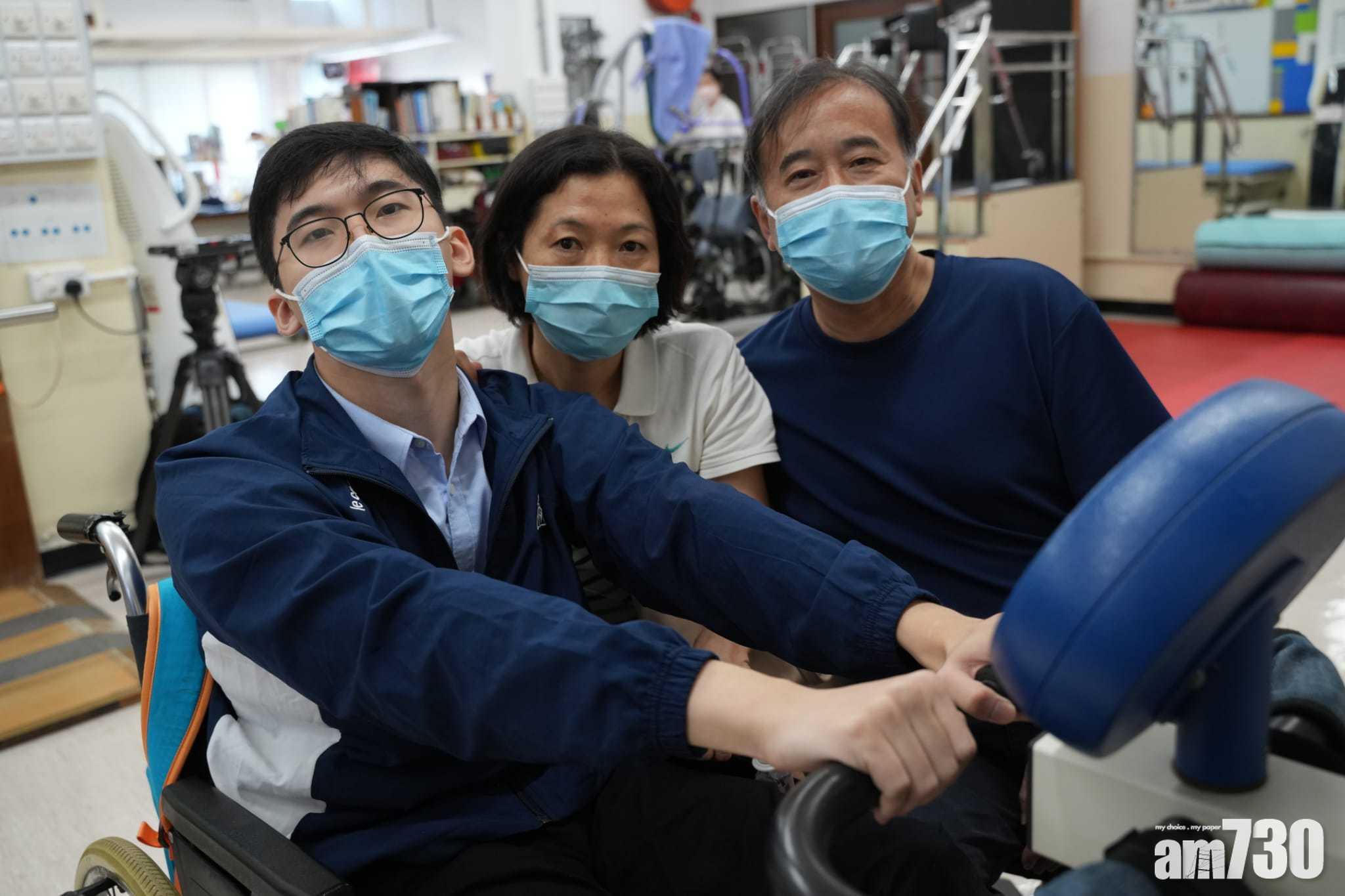 DSE放榜|甘迺迪中心7名SEN生應考 神經退化症男生6科考獲18分 (陳奕釗攝)