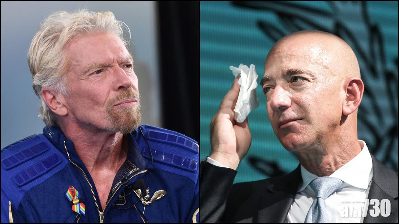 FAA收緊定義,布蘭森貝索斯或未算是太空人。(資料圖片)