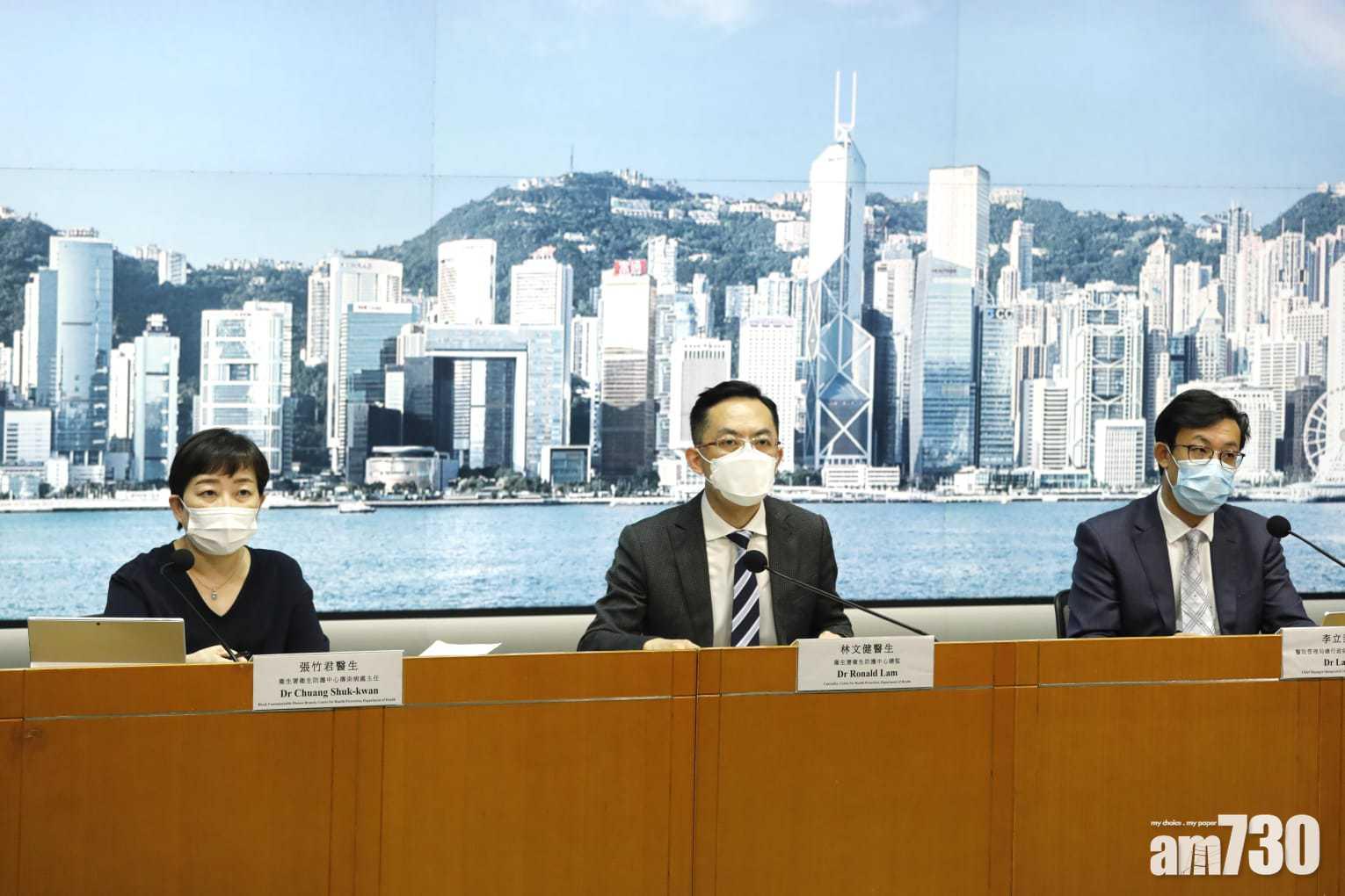 本港新增2宗輸入的變種病毒個案,另有一宗本地初步陽性個案。(林俊源攝)