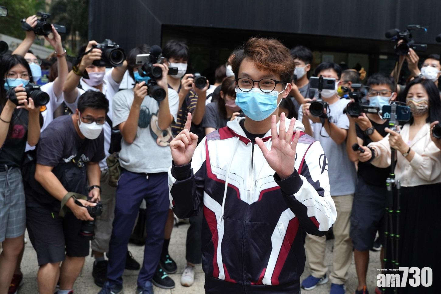 陳皓桓被控參與未經批准集結,涉前年9月15日港島遊行。(資料圖片)