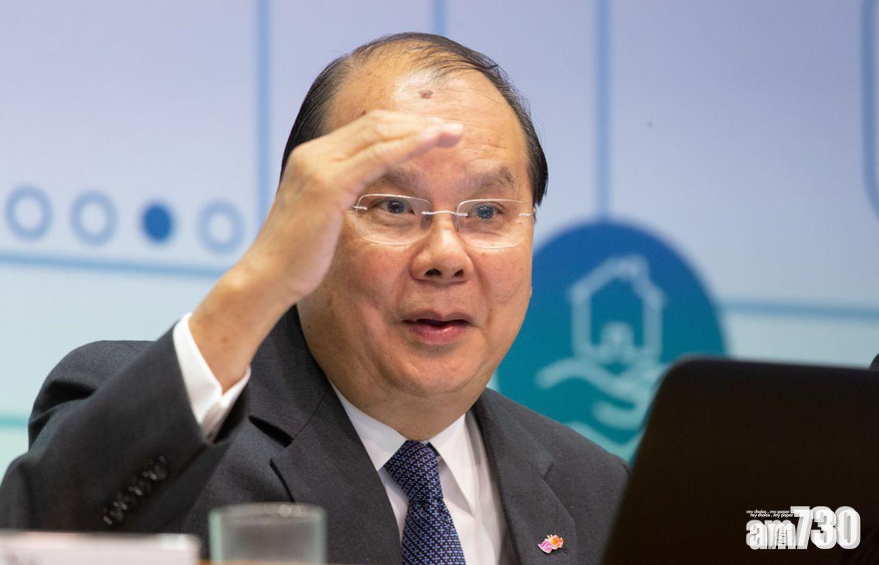 前政務司司長,張建宗曾患鼻囊腫。