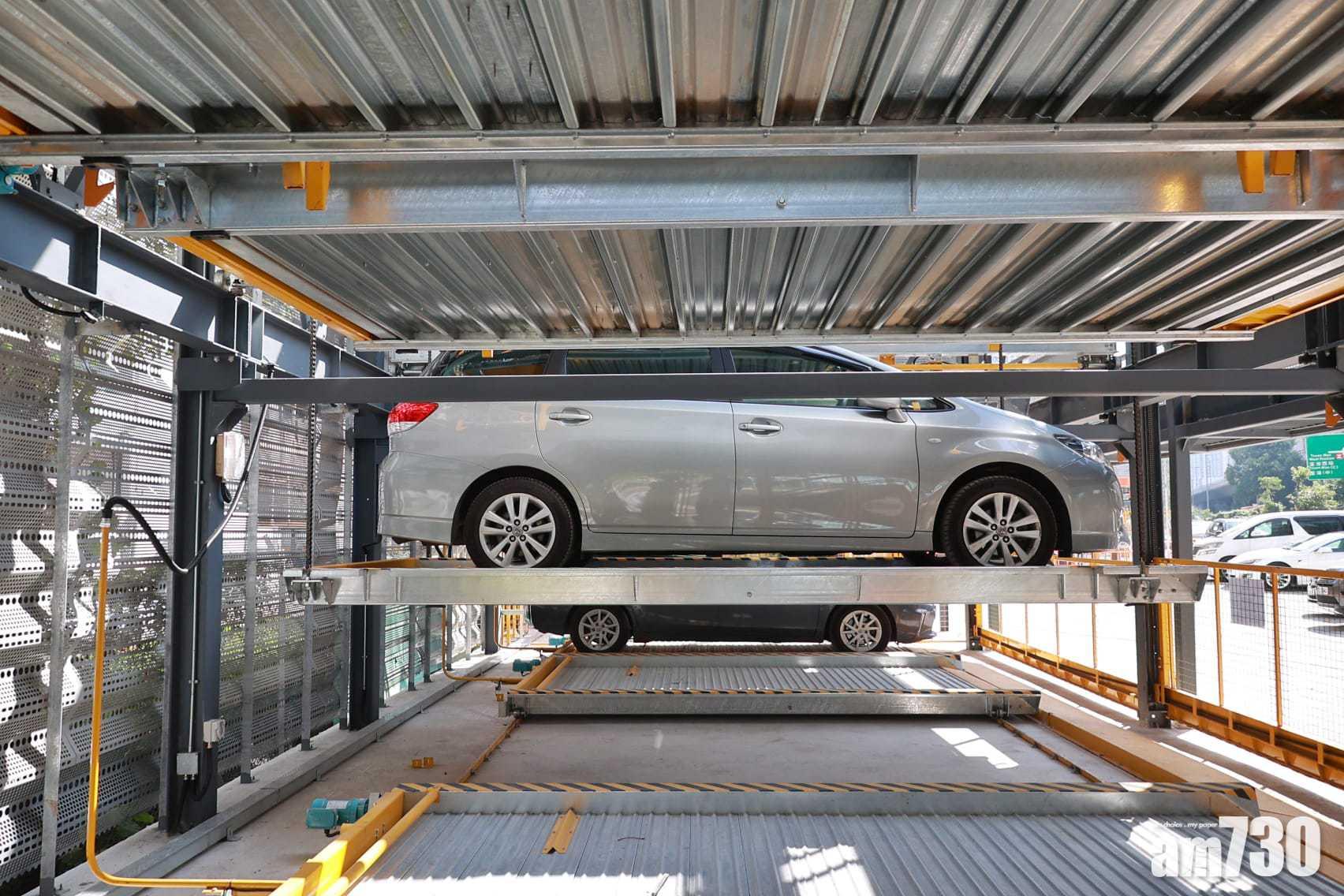 荃灣短租停車場自動泊車系統明日啟用 Am730