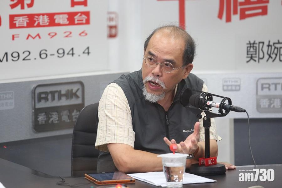 鍾劍華指,民意調查中提供所有可能性予受訪者選擇是應有之義。(資料圖片)