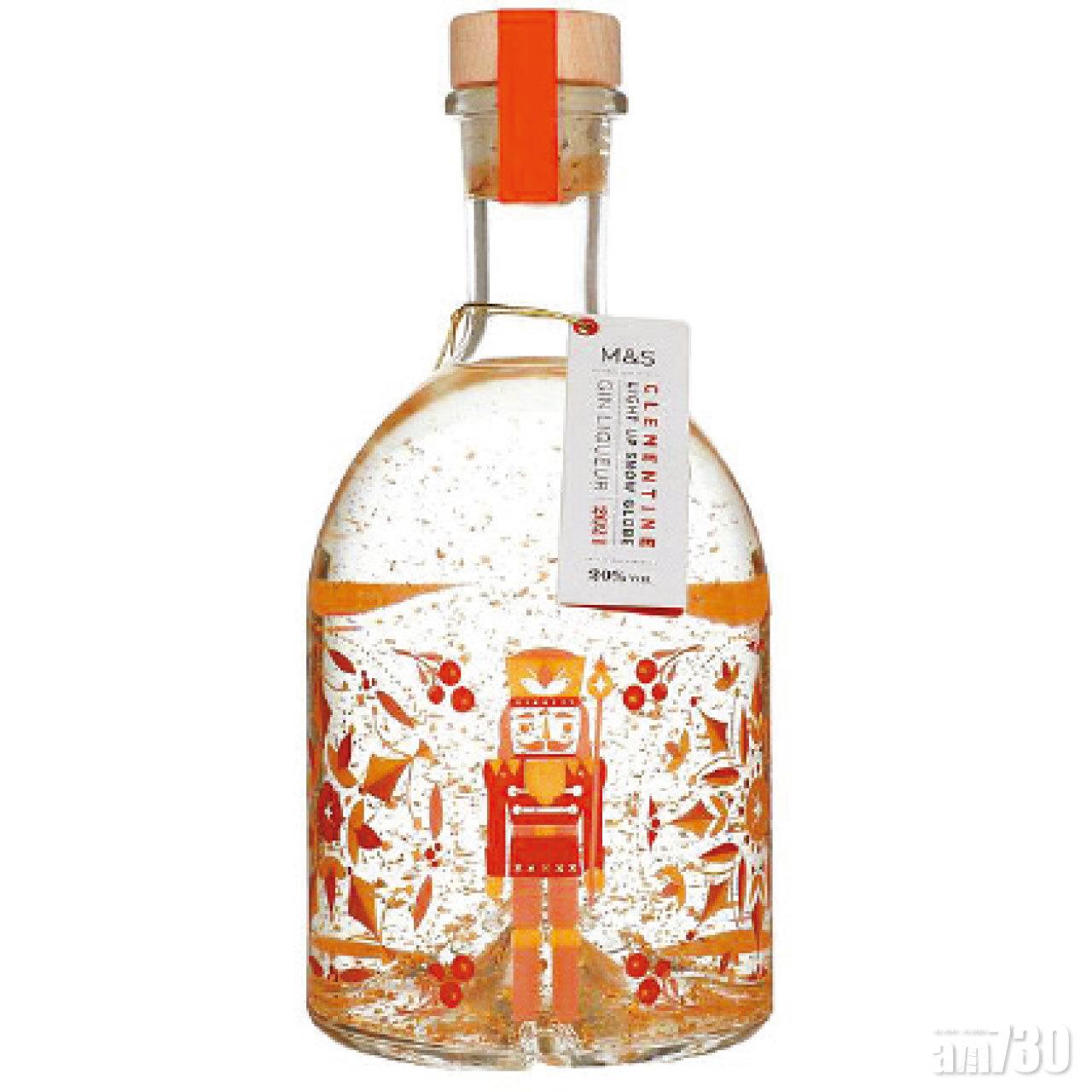 胡桃夾子發光雪球氈酒小柑橘口味。$329