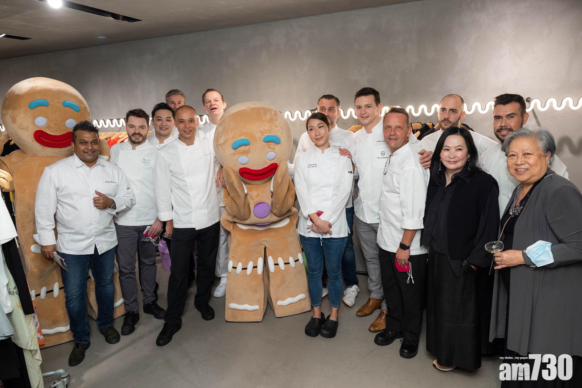 Cookie Smiles與多位本地知名食府的專業大廚合作。