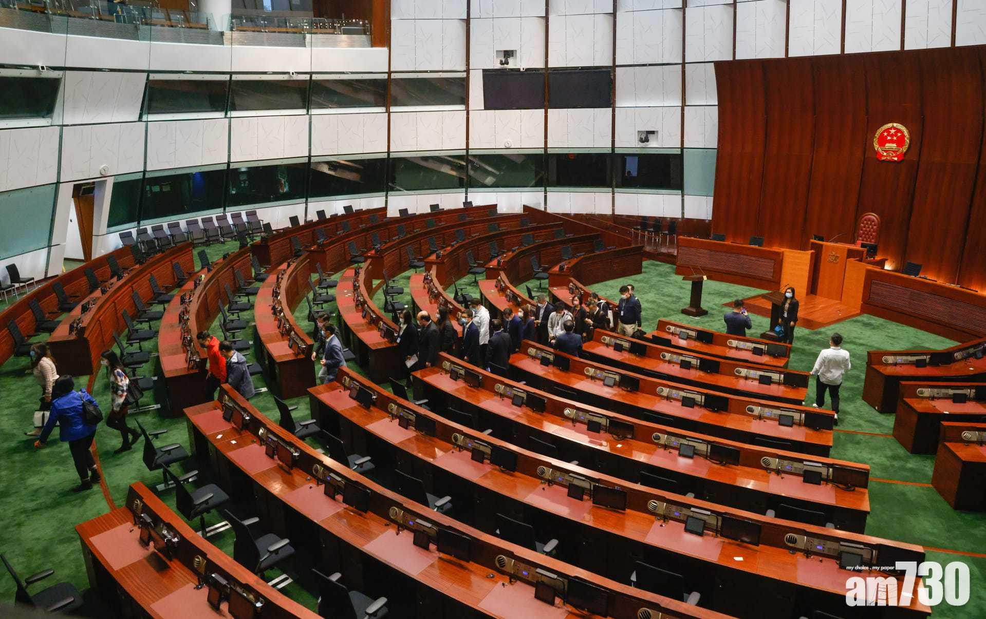 立法會選舉|逾20名候任議員參觀立法會大樓 (蘇文傑攝)