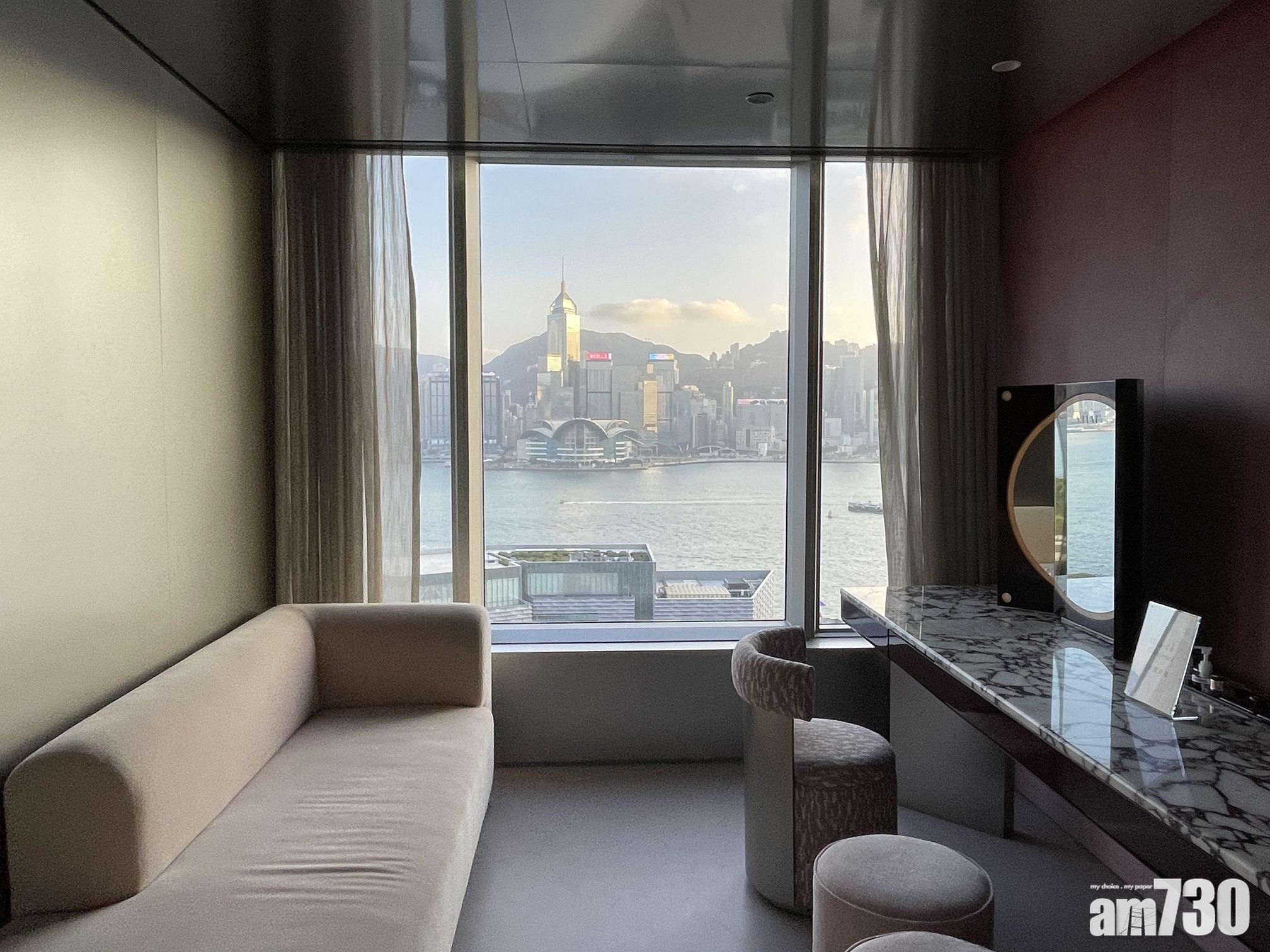 完成療程後的梳妝房也有海景位。