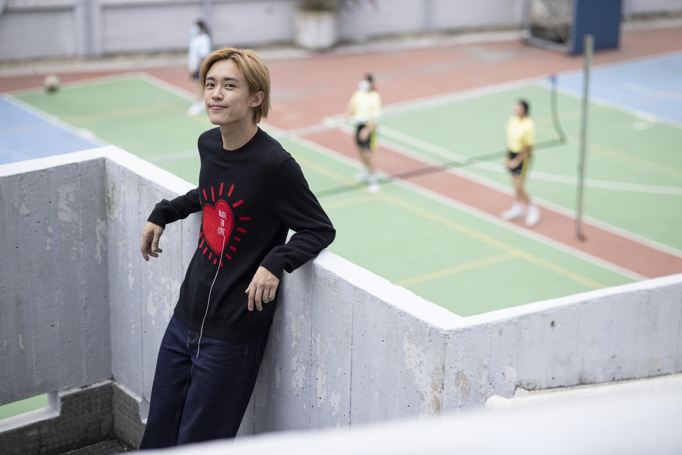 Zeno擔任外展大使,早前到不同_學校巡演。
