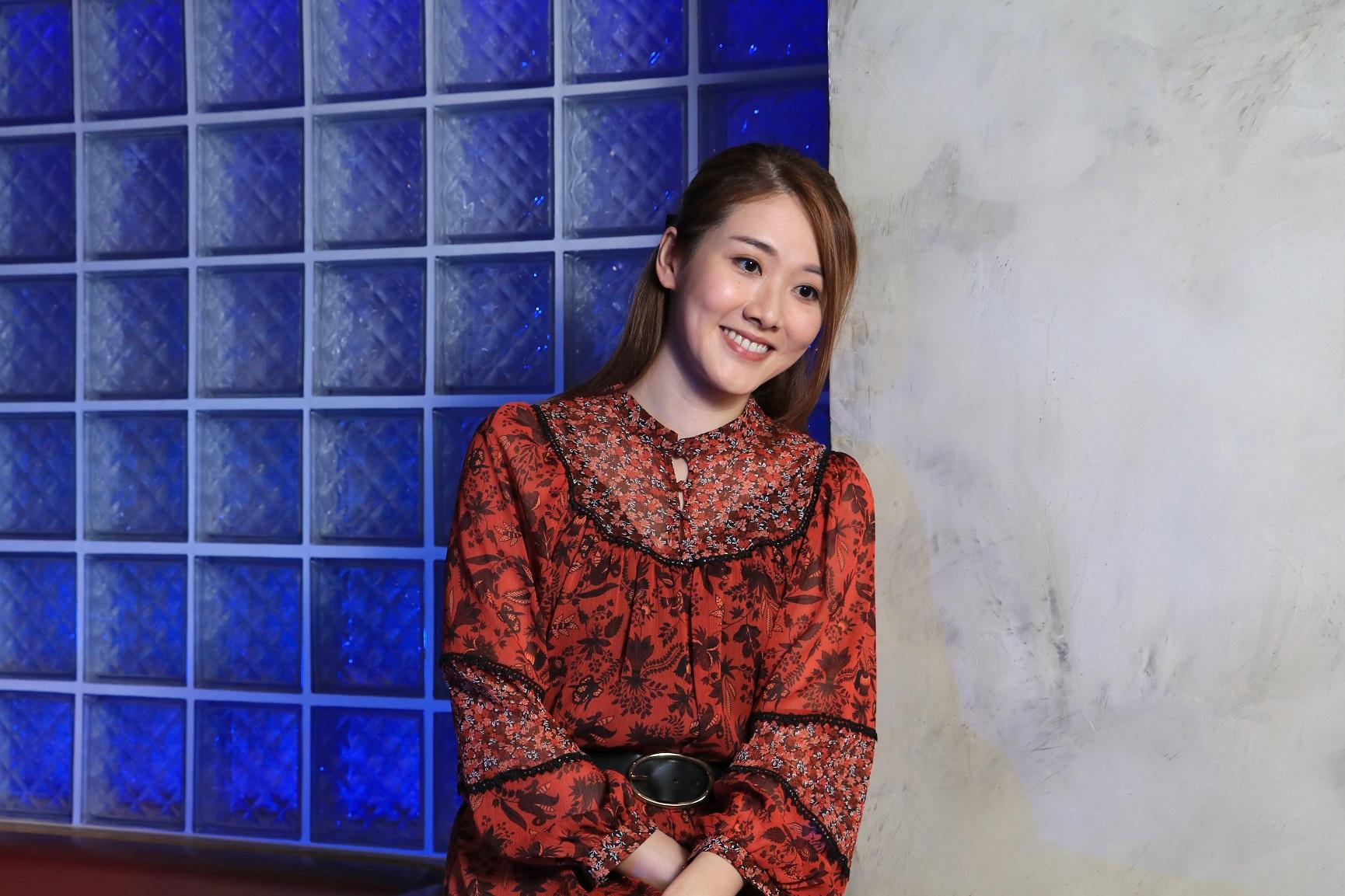 鄧佩儀為實現演戲夢想,隻身來港發展。(林俊源攝)