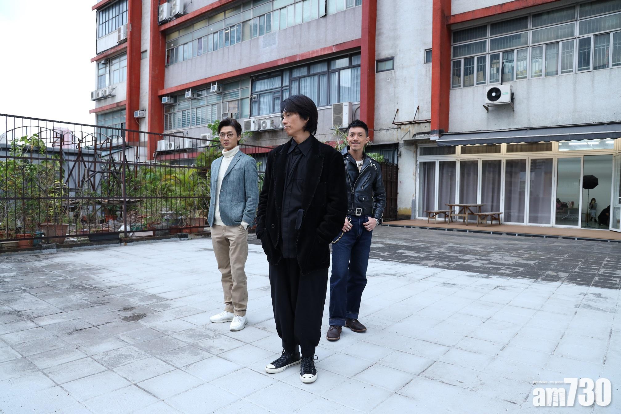 黃子華、張繼聰、陳湛文初次合作,火花四濺。(關樂欣攝)