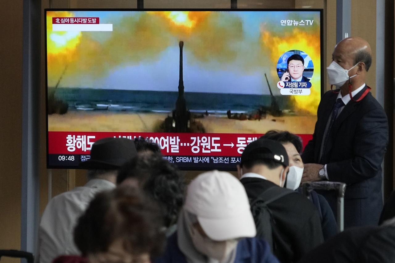 朝鮮半島 北韓早上再向海上發炮回應美韓演習 Am730 朝鮮半島 北韓早上再向海上發炮回應美韓演習 Am730