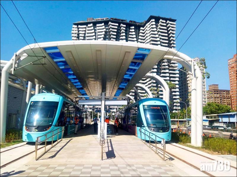 新北捷運 淡水輕軌藍海線通車直去漁人碼頭 Am730