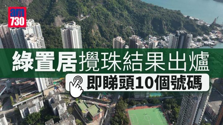 綠置居2022｜攪珠結果出爐　市價41折推售高宏苑、清濤苑、錦柏苑共4693伙 (持續更新)